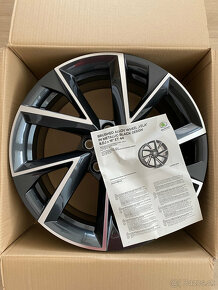 Vela/Vega Black 5x112 R18 8Jx18 ET44 Škoda Superb 3 NOVÉ - 4