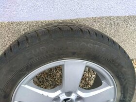 Predám zimné pneumatiky 205/60 R16 s hliníkovými diskami - 4