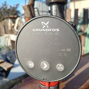 Obehové čerpadlo Grundfos alpha2 25-80 180mm - 4