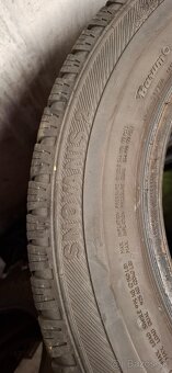 Predám zimne pneumatiky 205/65r16c - 4