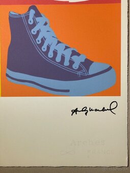 Andy Warhol "Converse" Limitovaná edícia_Certifikát - 4