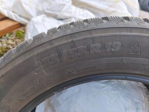 Predám pneumatiky Michelin 234/55 r19 zimné - 4