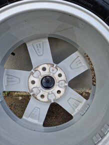 Disky 5x112 r16 zimné pneumatiky Goodyear 215/60 r16 - 4