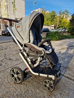 Detský kočík Gesslein F6 dvojkombinacia + baby board gratis - 4