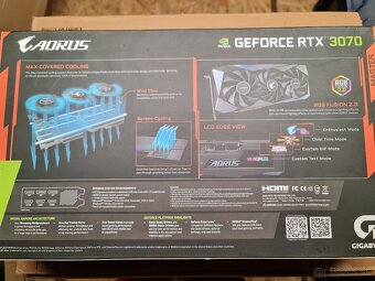 RTX 3070 GIGABYTE Aorus Master 8GB - 4