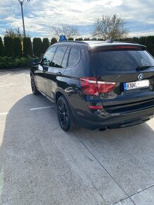 BMW X3 xDrive M-packet, F25 s pohonom 4x4, 2.0 d - 4