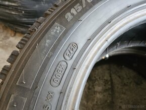 2x zimné pneu 215/60r17c - 4