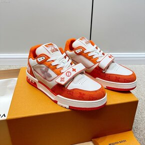 Louis Vuitton tenisky orange Komplet balenie - 4