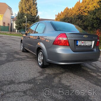 Predám Chevrolet Aveo 1,2 16V 62kw B12D1 r.v.2009 - 4