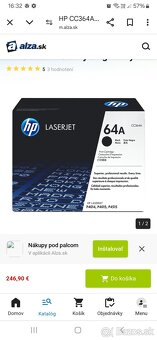 Toner do tlačiarne HP laserjet CC364A - 4