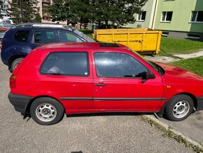 ZNÍŽENÁ cena - Na predaj VW Golf MK3, benzín 1.4 - 4