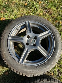 Pirelli zimné pneu + elektrony 4x100 195/55 R16 DOT2520 - 4