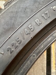 Continental 225/45 R17 1 kus = 15€ - 4