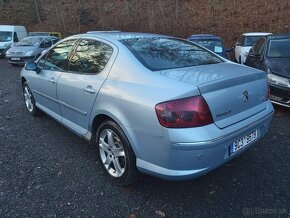 Peugeot 407 2.0HDI 100kw STK 8/2025 xenony digiklima polokůž - 4