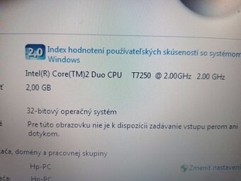 predám notebook HP COMPAQ 6710B , WINDOWS 7 32bit - 4