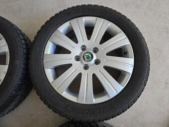 Predám pneu 205/50 R17 na originál diskoch Škoda - 4