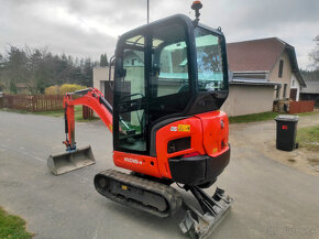 Minibagr KUBOTA KX016-4, 1,65t, roz. pásy, 1500mth - 4