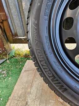 Originálna zimná sada VW - 5x112 r16 + Hankook 205/55 r16 - 4