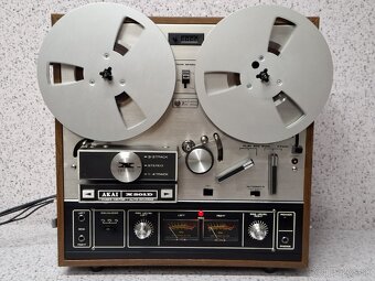 REEL TO REEL / AKAI X201D / CROSS-FIELD 3H 3M AUTO REVERSE - 4