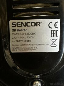 Sencor elektricky radiator SOH 3109BK - 4
