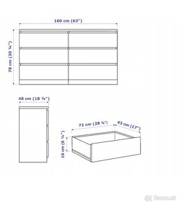 MALM komoda - 4