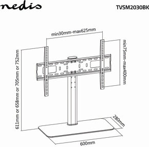 nastavitelný stojan na Led TV. od 82cm - do 164cm, - 4