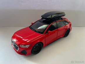 Audi RS6 Avant 1:24 cervena metaliza - 4