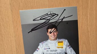 Spengler a Margaritis Mercedes DTM originální autogram - 4