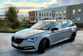 Škoda Superb Combi 2,0 TDI Sportline 190k LED Matrix - 4