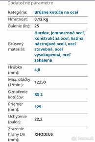 Brusny kotuc Rhodius - 4