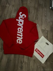 Supreme Hoodie red - 4