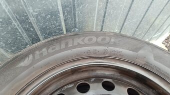 sada diskov 15x5,5J 4x100 s pneu Hankook 185/65 R15 88H - 4