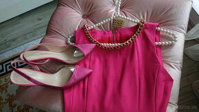 cukrikovo- ružove šaty Elizabetta Franchi - 4