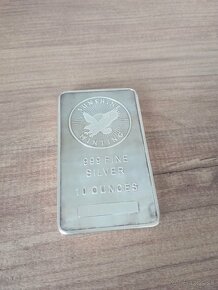 Strieborný zliatok Sunshine Mint 10 oz - 4