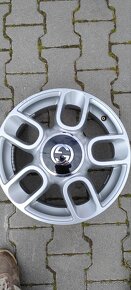 Alu disky Fiat 500 4x98 R15 - 4