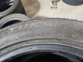 Letne pneumatiky 245/45 r18 bridgestone - 4