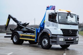 MERCEDES AXOR 1824 HÁKOVÝ NOSIČ KONTAJNEROV HYDR. RUKA /EU4 - 4