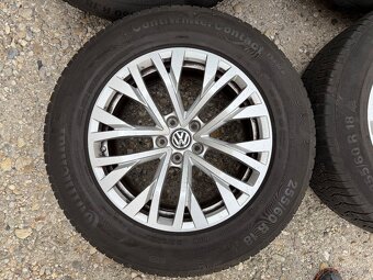 5x112 R18 original VW Touareg 3 CASCADE zimné pneu - 4