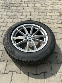 Alu disky BMW + zimné pneumatiky 225/60 R18 - 4