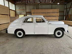 GAZ M-20 POBEDA 2.1 1951 BIELE ŠPZ / PLNEPOJAZDNÉ - 4