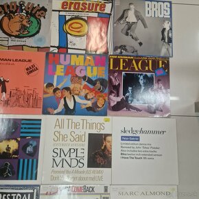 maxi LP-čky...PET SHOP BOYS,ERASURE,BROS,HUMAN LEAGUE,EURYTH - 4