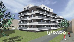 RADO | REZIDENCIA ZÁMOSTIE, 2 izbový byt s balkónom (D29), T - 4