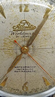 Zberateľské mechanické hodinky Atlantic Worldmaster 21 Jewel - 4