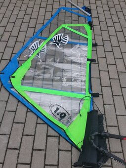 Detska windsurfova plachta - set 1,0m2 a 1,5m2 - 4