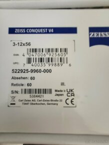 ZEISS CONQUEST V4 3-12X56 - 4