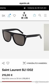 Saint Laurent originál okuliare SL1/F001 - 4