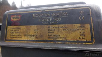 Stlpova vrtacka - 4