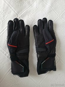 NOVE nenosene moto rukavice DUCATI goretex velkost 9 - 4