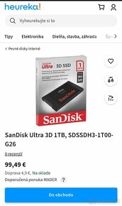 SanDisk Ultra 3D 1TB SSD - 4