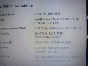 Dell Latitude 7290 , Intel® Core™i5 , 8gb ram ,bez baterky - 4